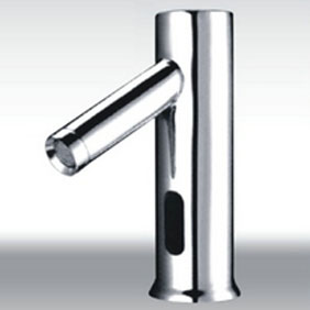 Contemporain eau froide automatique sans capteur robinetterie de l'évier T0110
