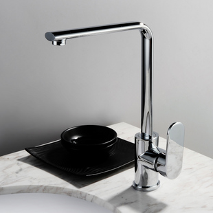 Fini chrome en laiton massif lavabo robinet T0716