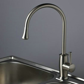 Nickel brossé mitigeur robinet de cuisine T1702S